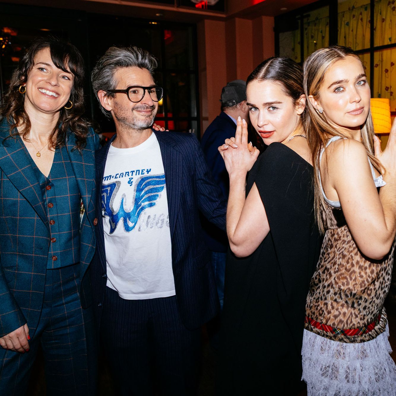 Emilia Clarke and Haley Lu Richardson Aren’t Spies&-They Just Play Them on PONIES