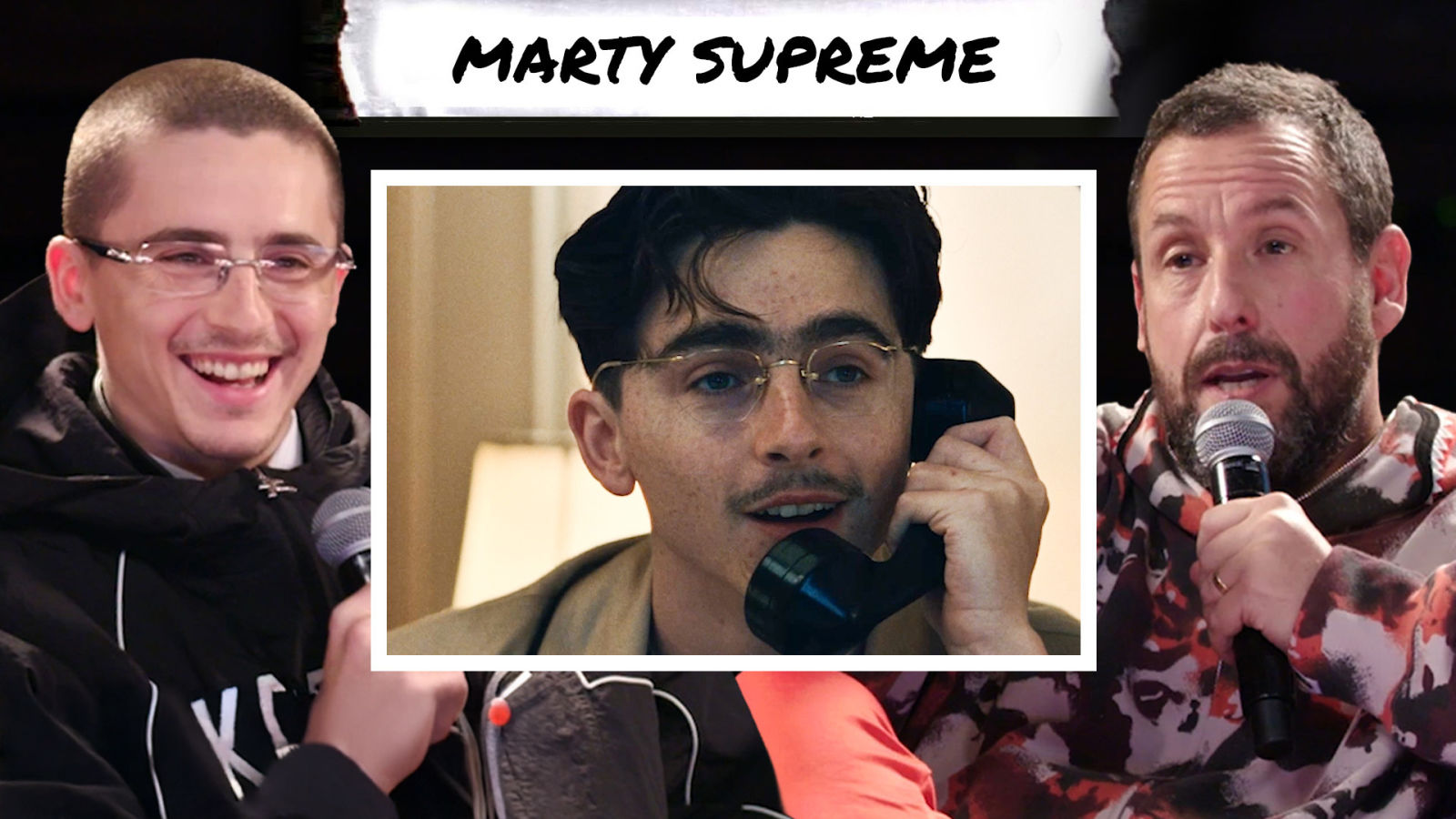 Timothée Chalamet & Adam Sandler Rewatch 'Dune,' 'Uncut Gems,' 'Marty Supreme' & More