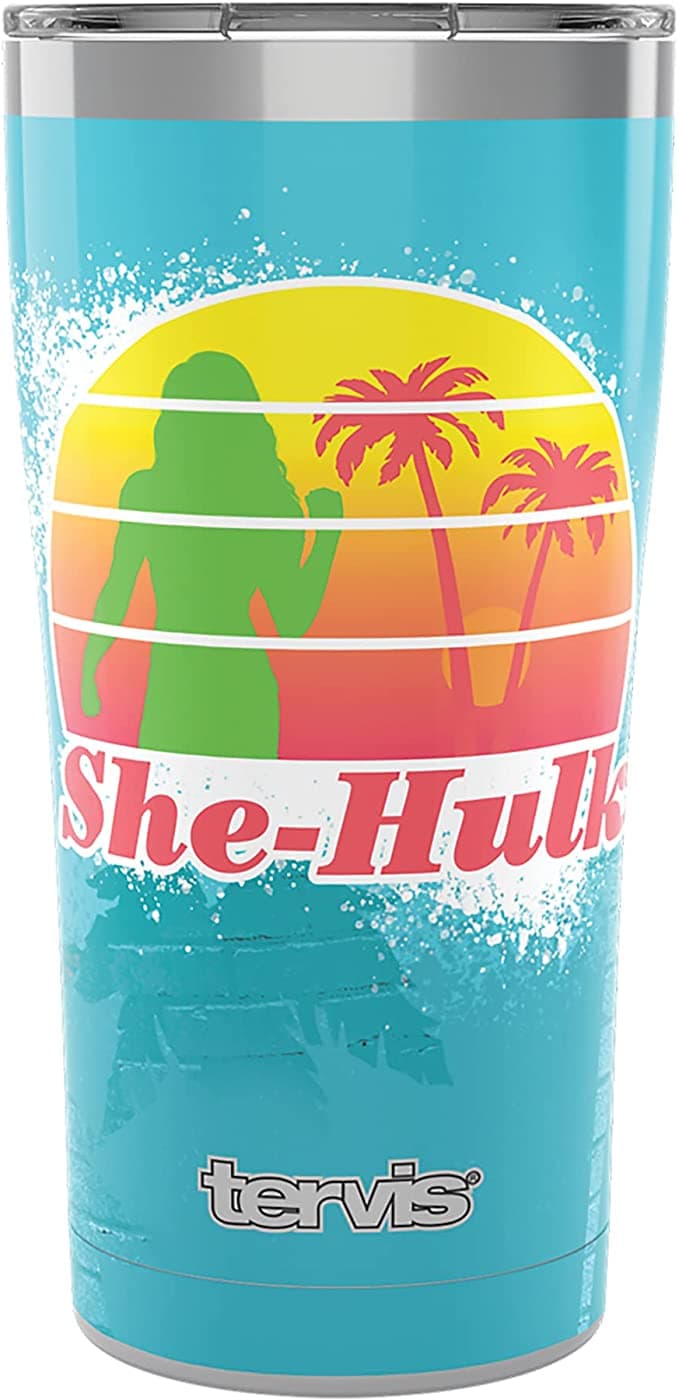 She-Hulk Tervis / shop it <a href= https://www.amazon.com/Tervis-Marvel-She-Hulk-Insulated/dp/B0BB3FCGN5?ref_=ast_sto_dp>here</a>%22 class=