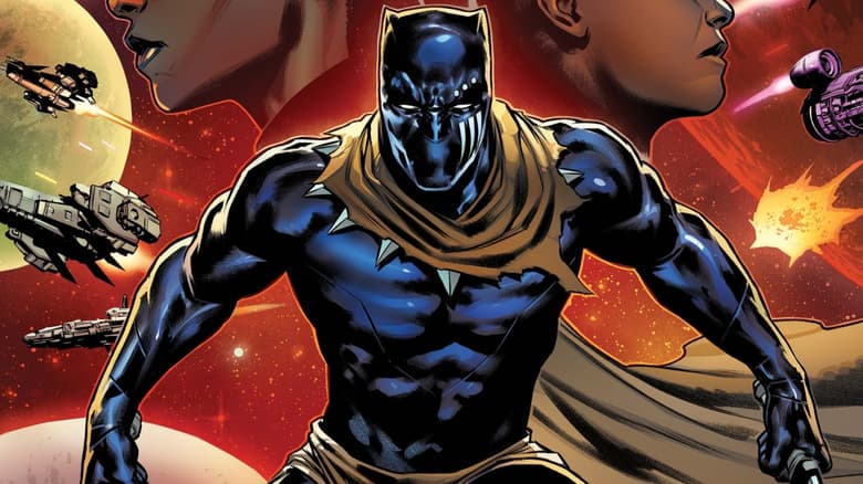 BLACK PANTHER: INTERGALACTIC (2025) #1 cover by Cafu