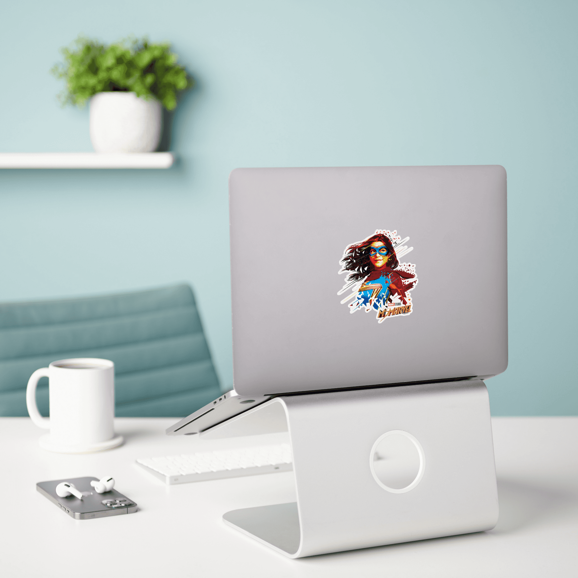 Ms. Marvel Sticker
