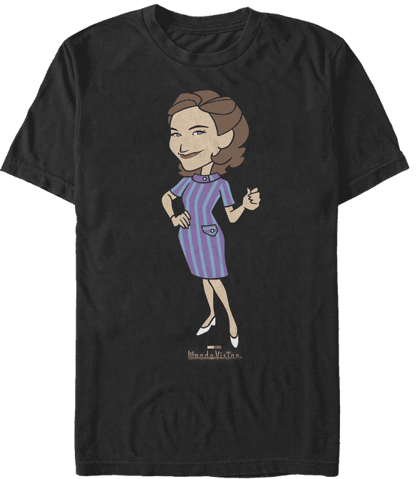 <a href=https://www.amazon.com/dp/B08XMCV85Y>’Agatha All Along’ Simple Retro Portrait T-Shirt </a>/ Amazon